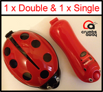 Ladybird carpet sweeper & vacuum for car